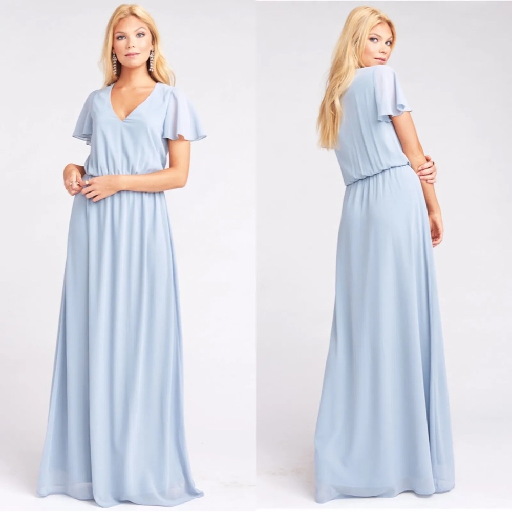 Show Me Your Mumu Michelle Flutter Maxi Dress